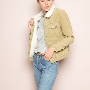 brandy melville shaine corduroy jacket